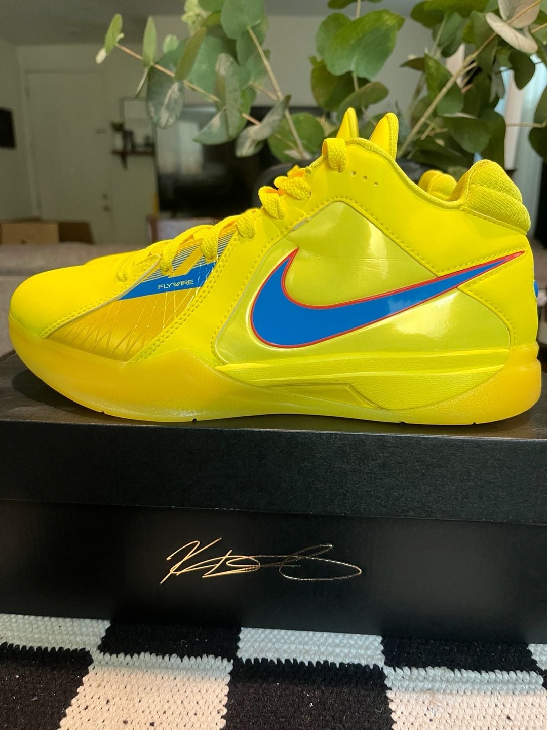 Zoom Kd 3 'Christmas' 2023 - Nike - Fd5606 700 -Yellow/Photo Blue/Team Orange